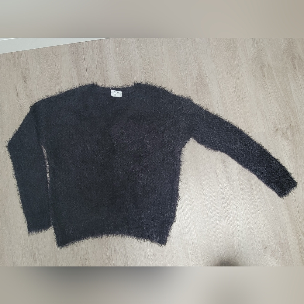DKNY Cozy Black Sweater